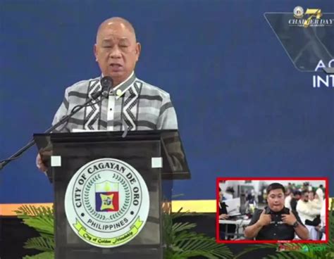 Mayor of Cagayan de Oro .